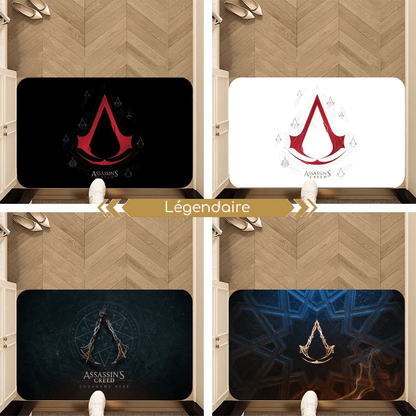 Tapis de sol Logo Assassin's Creed, antidérapant