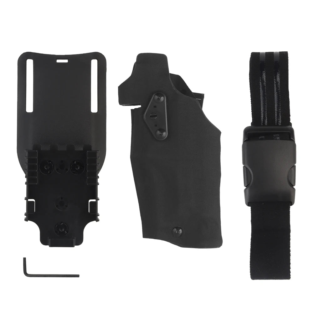 Holster gaucher nylon format G17 / X300 – compatibilité à vérifier