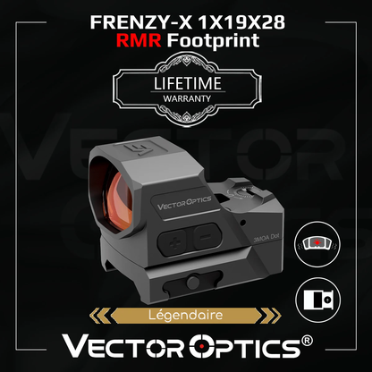 Viseur point rouge Frenzy-X 1x19x28 GenII - Vector Optics