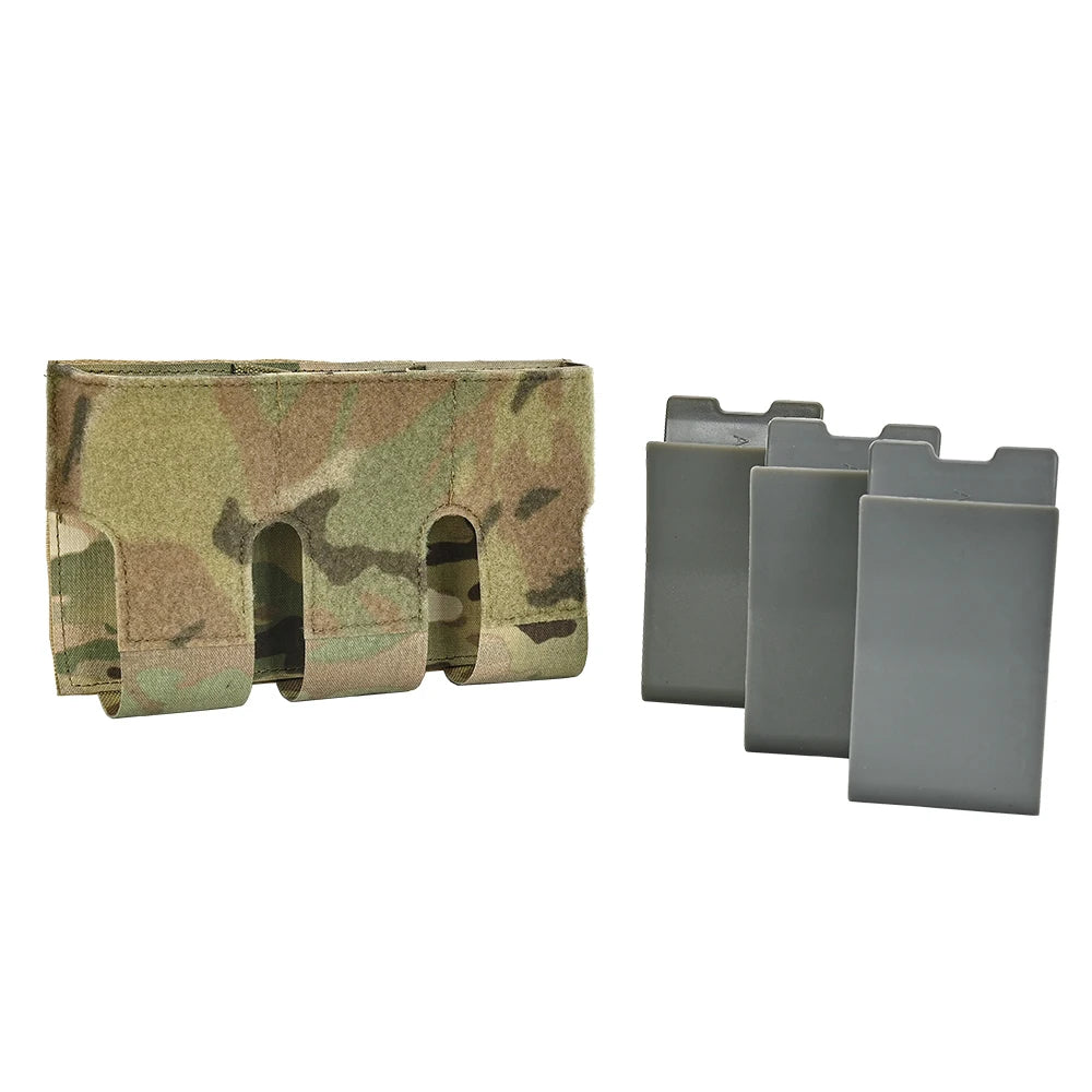 Porte-chargeurs triple 5,56 MOLLE avec inserts – KTS