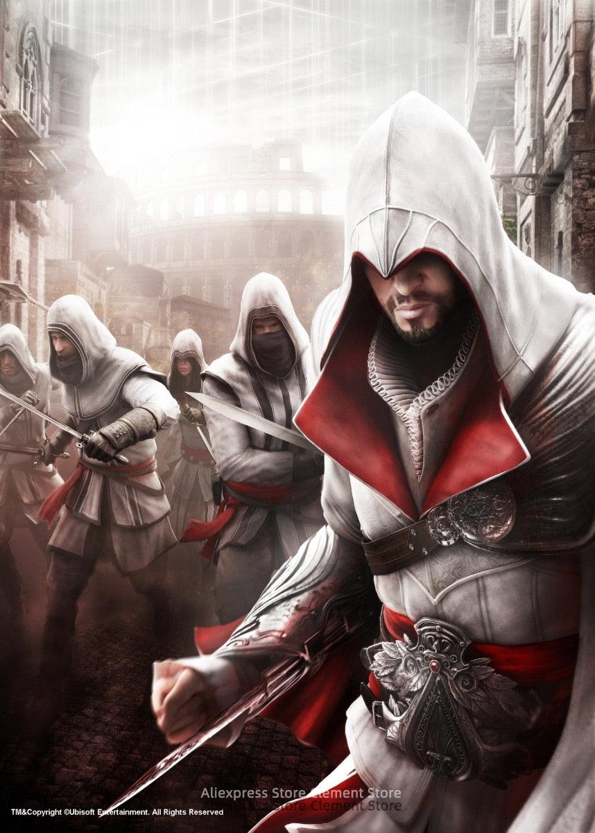 Toile décorative Assassin’s Creed – Plusieurs sagas et formats
