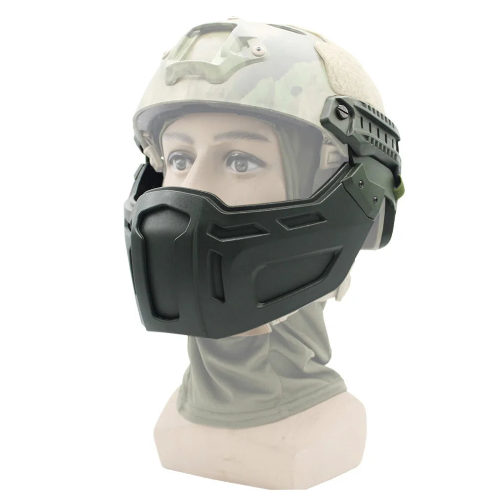 Demi-masque VULPO pour casque FAST – plusieurs configurations