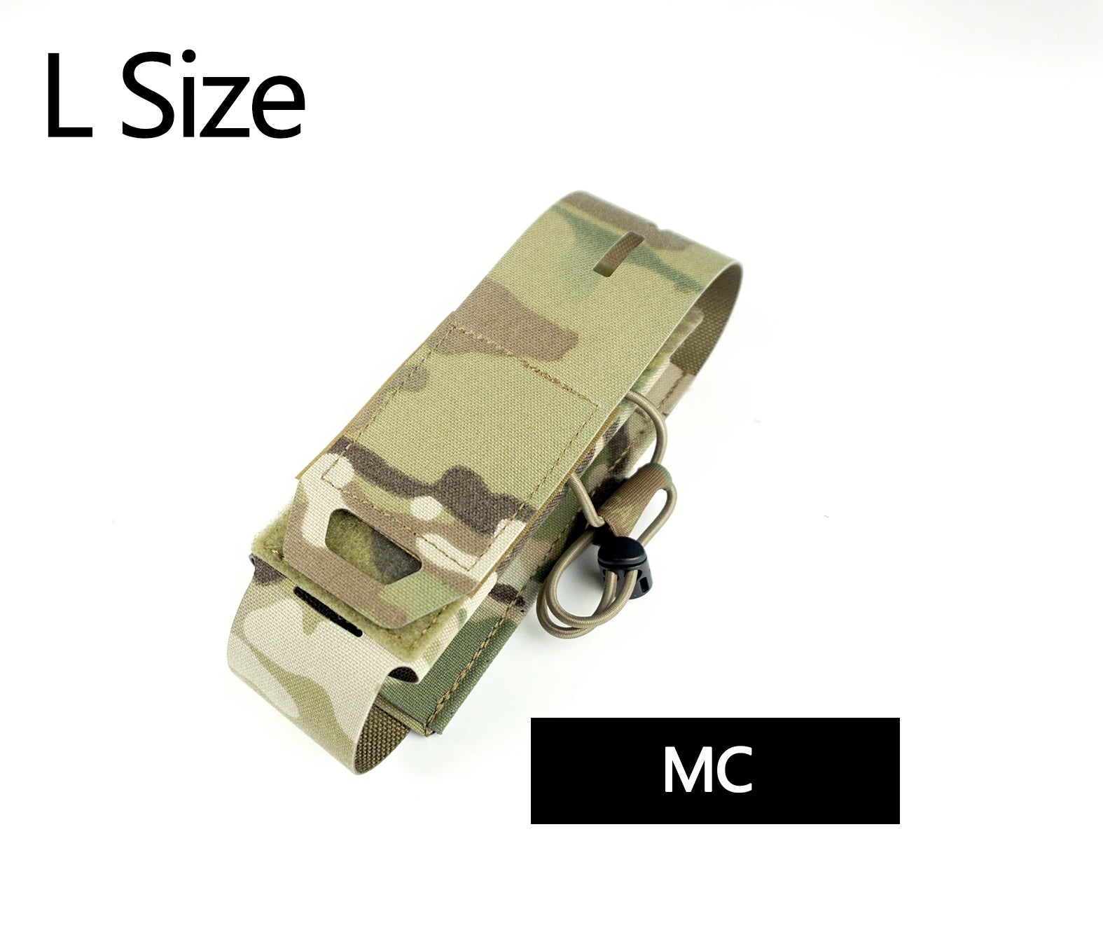 Pochette MOLLE pour accessoire cylindrique / dummy Airsoft – S / L