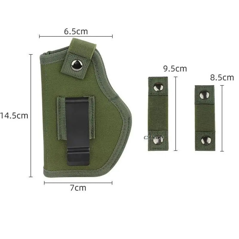 Holster universel ambidextre avec clip de ceinture