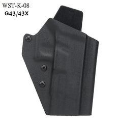 Holster rigide droitier à dégagement rapide – Références K-01 à K-14