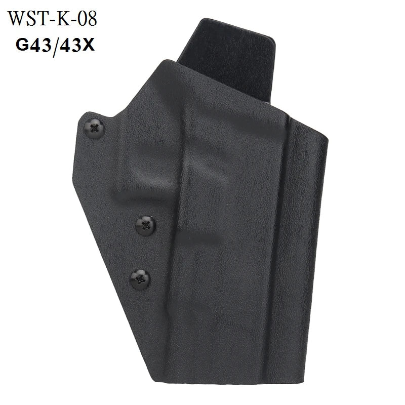 Holster rigide droitier à dégagement rapide – Références K-01 à K-14