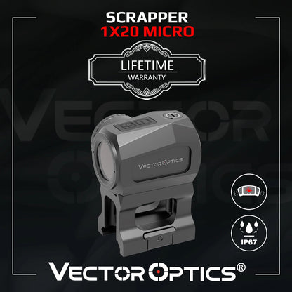 Red dot sight  micro Scrapper 1x20 - Vector Optics