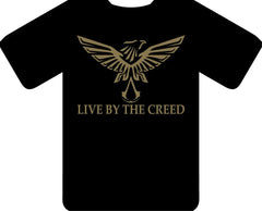 T-shirt « Live by the Creed » Desmond Miles – Assassin’s Creed