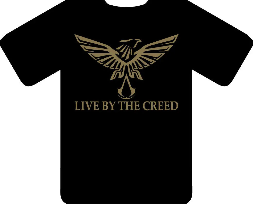 T-shirt « Live by the Creed » Desmond Miles – Assassin’s Creed