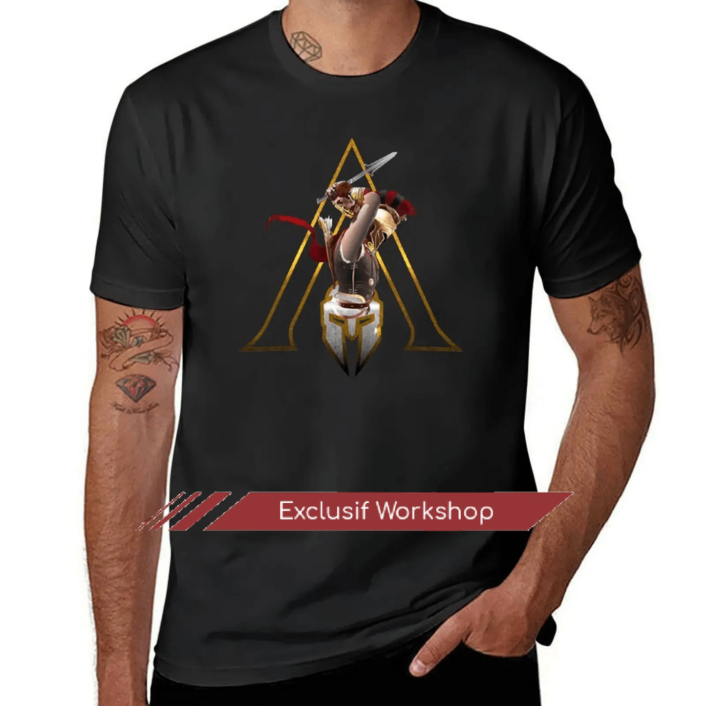 T-Shirt Spartan - Assassin's Creed Odyssey pour hommes