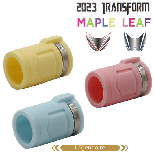 Joint Hop-Up Maple Leaf - autobot et Desepticons 2023 pour Marui, KJW, WE, VSR10 Series GBB, Autobot - 60 °, 70 °, 75 °.