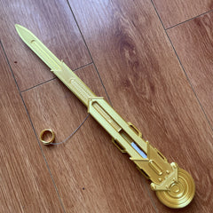 Accessoire de manche PVC factice pour cosplay – mécanisme coulissant