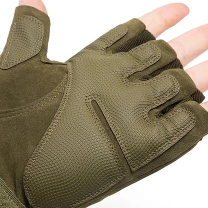 Gants tactiques demi-doigts Airsoft