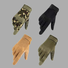 Gants tactiques Airsoft en microfibre et polyester – M à XL