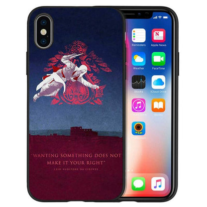 Coque de téléphone Assassin's Creed, pour IPhone 12 Pro X XS Max XR 7 8 Plus 12 Mini 11 Pro Max SE