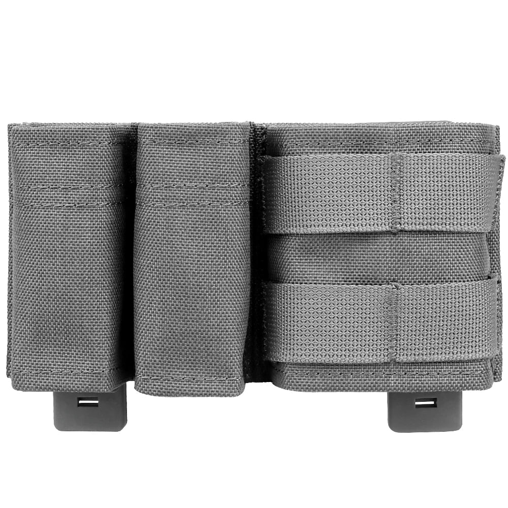 Porte-chargeurs MOLLE 1+2 pour 5,56 / 9 mm – insert rigide