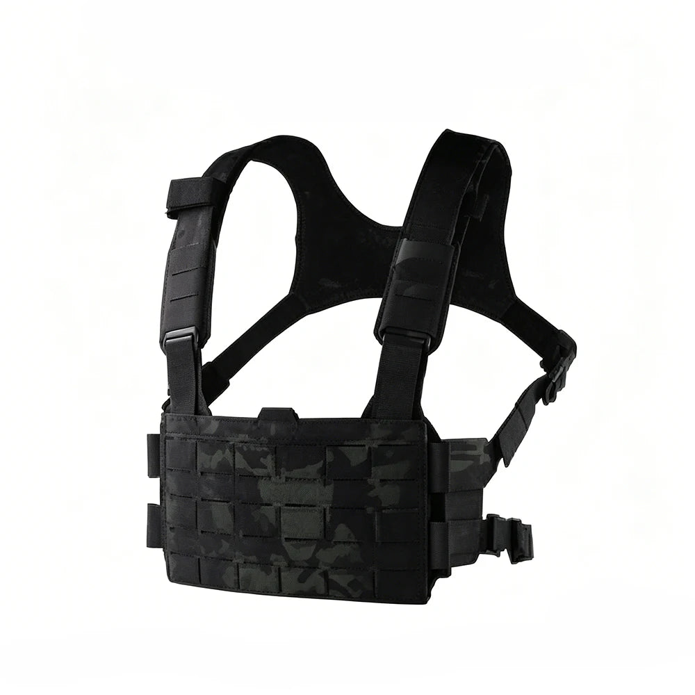 Chest rig MOLLE Airsoft – Multicam Black