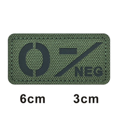 Patch groupe sanguin FCMAS – variante 743