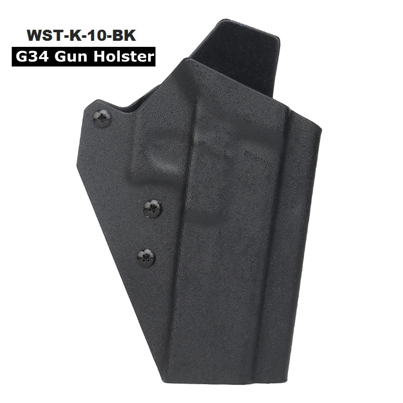 Holster rigide droitier à dégagement rapide – Références K-01 à K-14