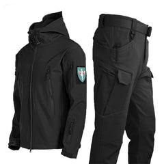 Ensemble tactique Softshell et pantalon cargo – 2 pièces