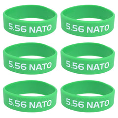 Anneaux marquage chargeurs Airsoft – 5.56 Vert lot de 6