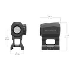 Micro-viseur point rouge Scrapper 1×20 – Vector Optics SCRD-69