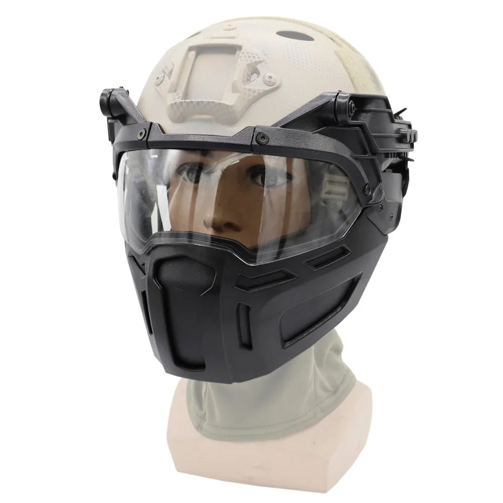 Demi-masque VULPO pour casque FAST – plusieurs configurations
