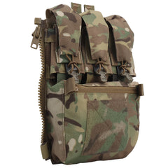 Panneau arrière zippé pour plate carrier FCPC – poche utilitaire