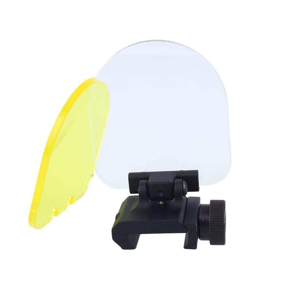 Protection rabattable pour optique Airsoft avec deux écrans