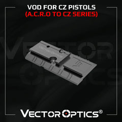 Monture VOD pour viseurs Frenzy – Compatibilité série CZ – Vector Optics
