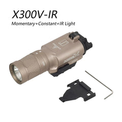 Lampe tactique type X300 / X300U pour rail 20 mm – plusieurs versions