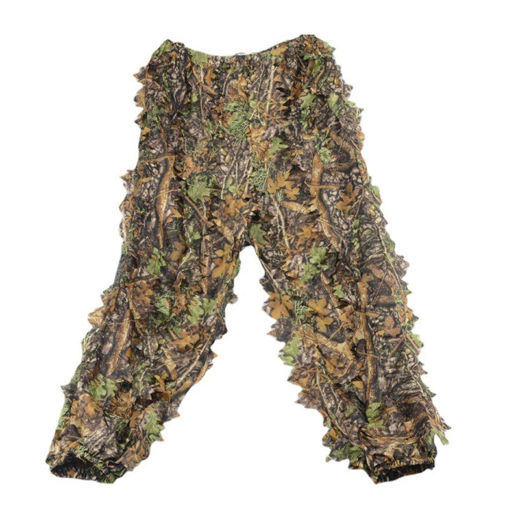 Tenue Ghillie camouflage polyester – ensemble haut + pantalon