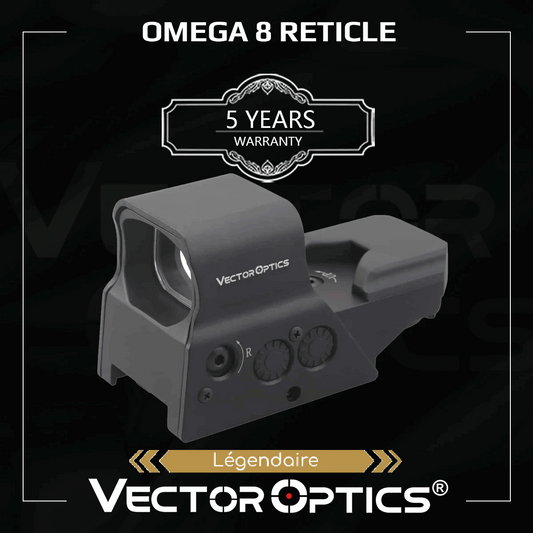 Red dot Sight Omega - Vector Optics Omega 8 Réticule