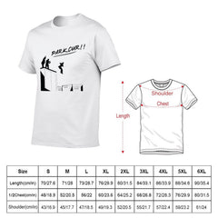 T-shirt imprimé Parkour en coton