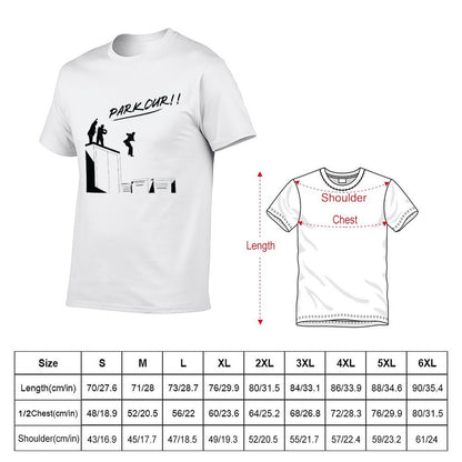 T-shirt Imprimé Parkour