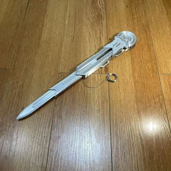 Accessoire de manche PVC factice pour cosplay – mécanisme coulissant