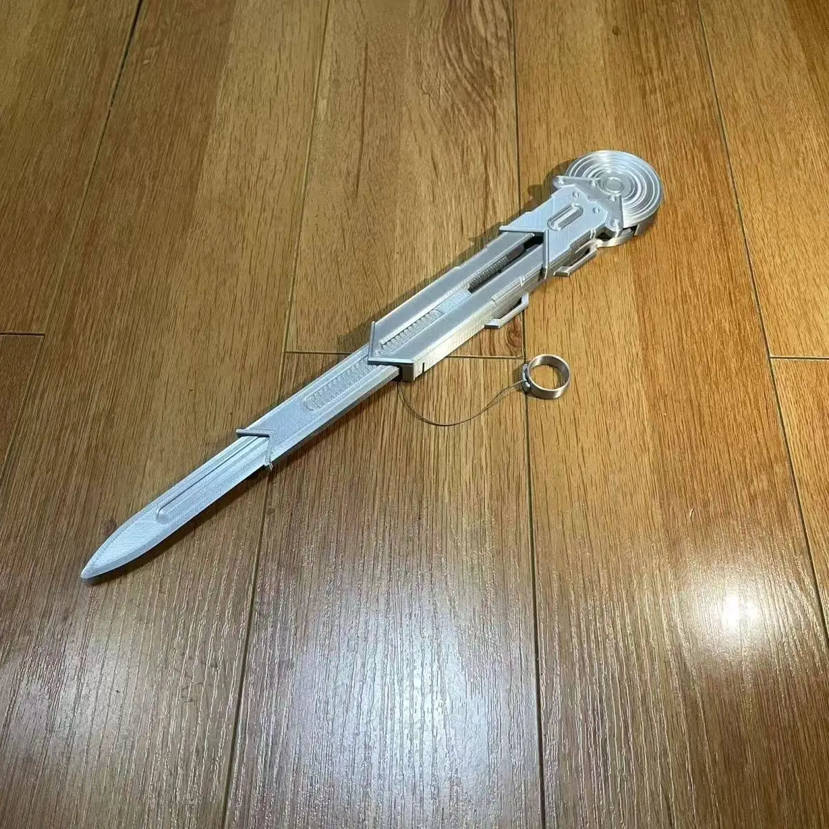 Accessoire de manche PVC factice pour cosplay – mécanisme coulissant