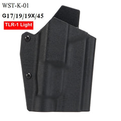 Holster rigide droitier à dégagement rapide – Références K-01 à K-14