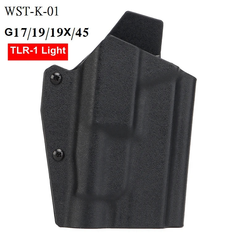 Holster rigide droitier à dégagement rapide – Références K-01 à K-14