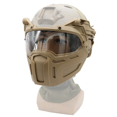 Demi-masque VULPO pour casque FAST – plusieurs configurations