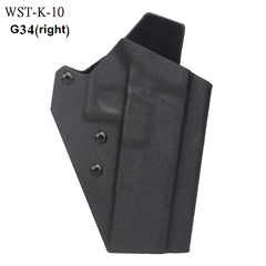 Holster rigide droitier à dégagement rapide – Références K-01 à K-14
