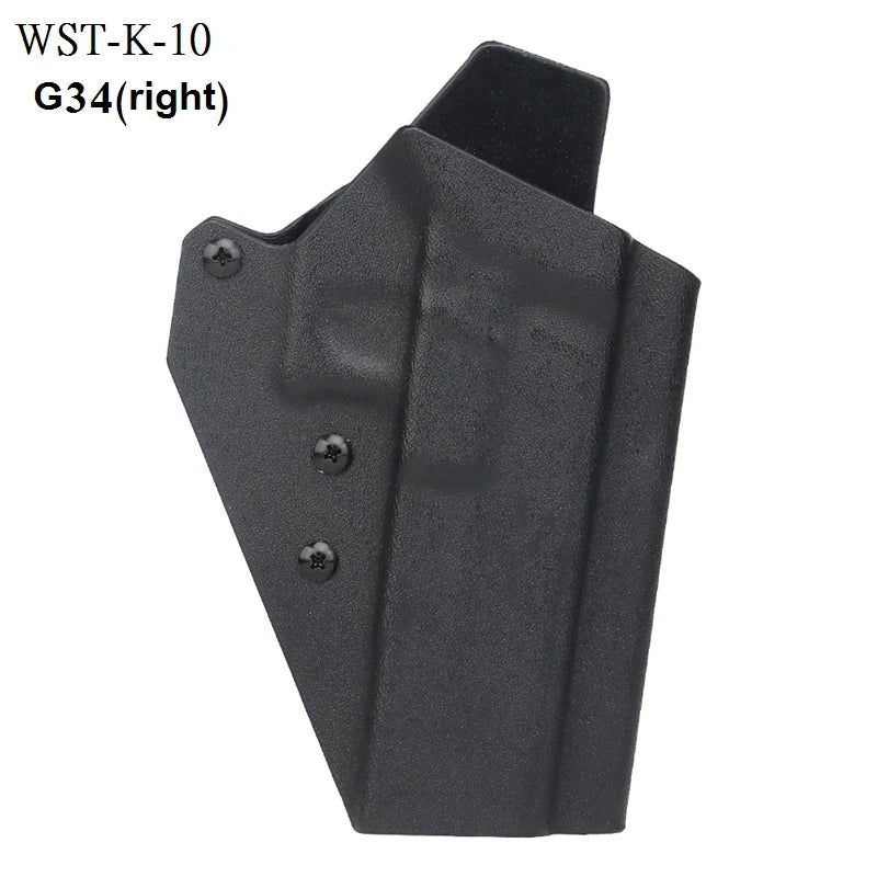 Holster rigide droitier à dégagement rapide – Références K-01 à K-14