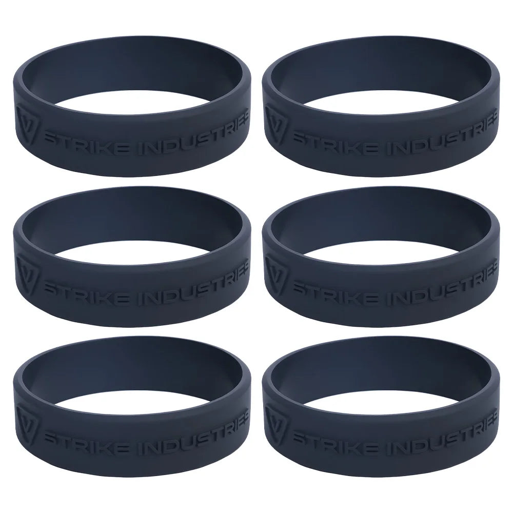 Anneaux marquage chargeurs Airsoft – Noir Strike lot de 6