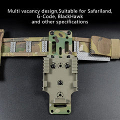 Holster Airsoft type Glock 17 / 19 pour lampe X300 / X300U – plateforme QLS