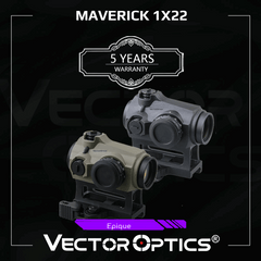 Red dot sight Maverick Gen3 1x22 - Vector Optics