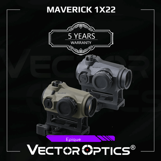 Red dot sight Maverick Gen3 1x22 - Vector Optics