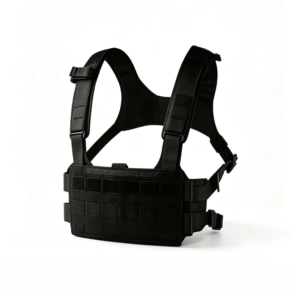 Chest rig MOLLE Airsoft – Noir