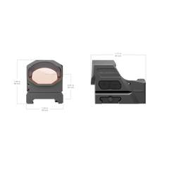 Viseur point rouge Frenzy-X Gen II 1×19×28 – Vector Optics SCRD-64