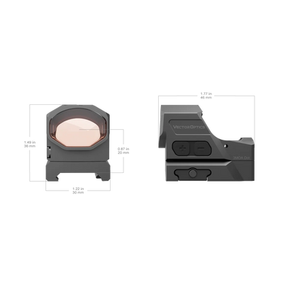 Viseur point rouge Frenzy-X 1x19x28 GenII - Vector Optics