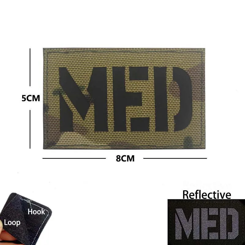 Patch médic Airsoft – 20 MED CP